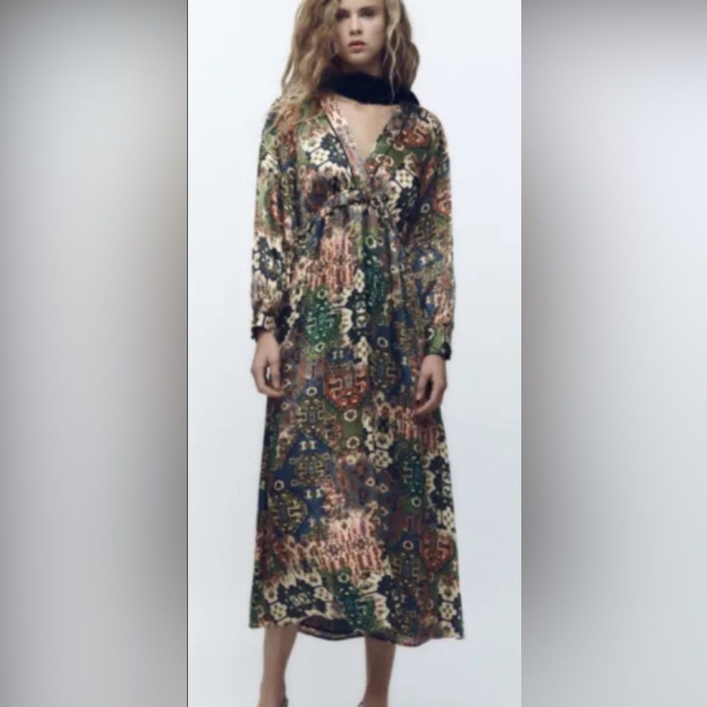 Zara Maxi Dress, Size S